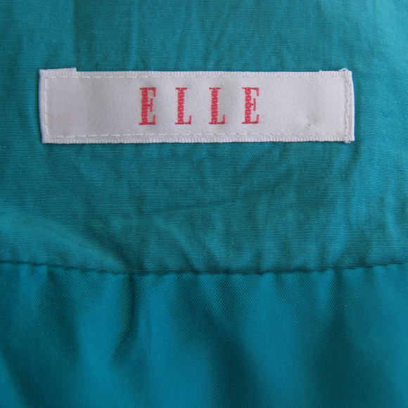 Elle A-Line Skirt - Blue with White Embroidery - Picture 6 of 8